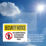 No Admittance Authorized Only