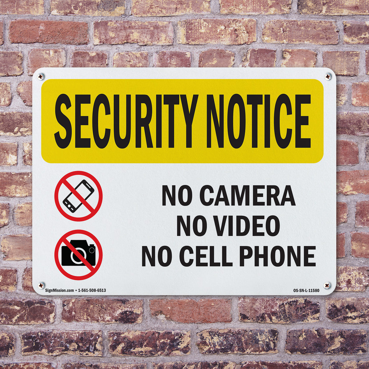 No Camera No Video No Cell Phone