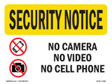No Camera No Video No Cell Phone
