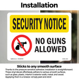 No Guns Allowed
