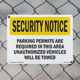 Parking Permits Required