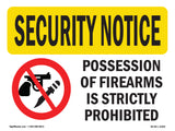 Possession Of FirearmsProhibited