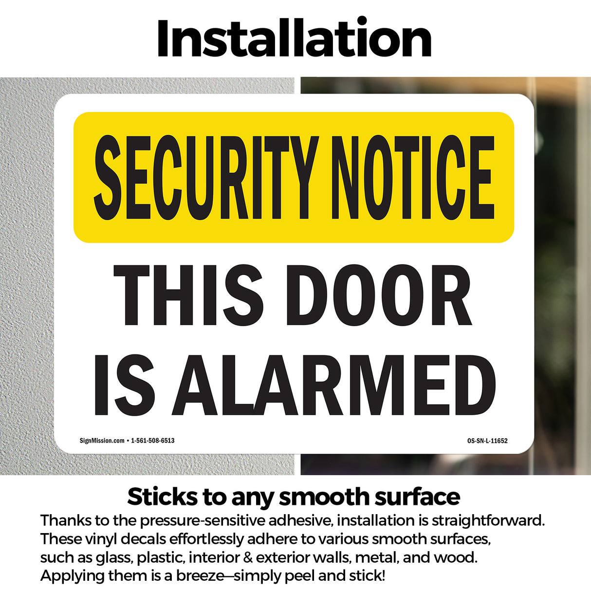 This Door Is Alarmed