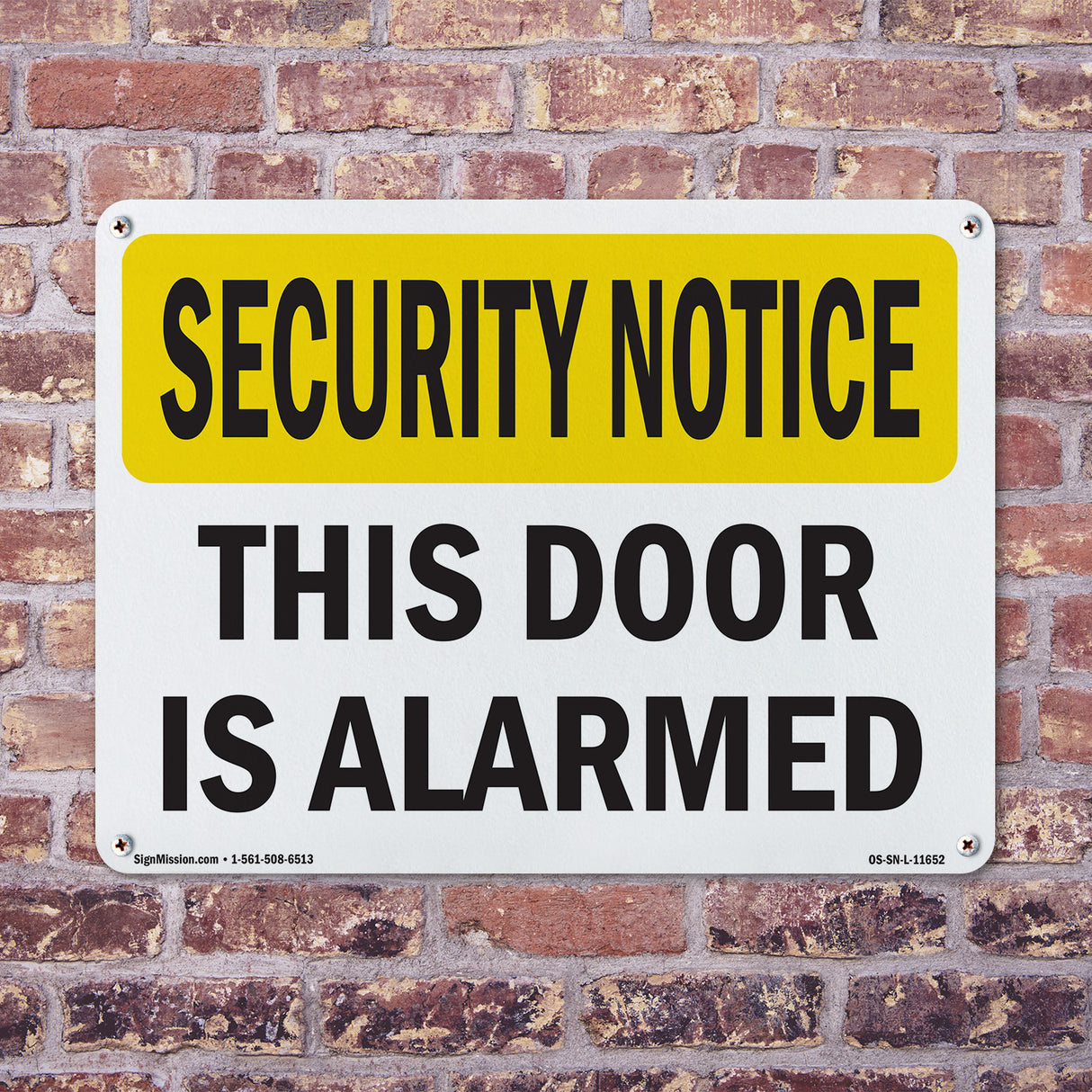 This Door Is Alarmed