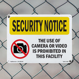 Camera Or Video Prohibited Spanish