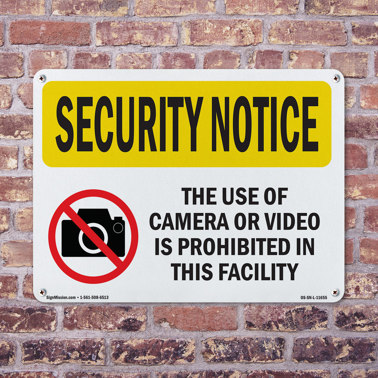 Camera Or Video Prohibited Spanish