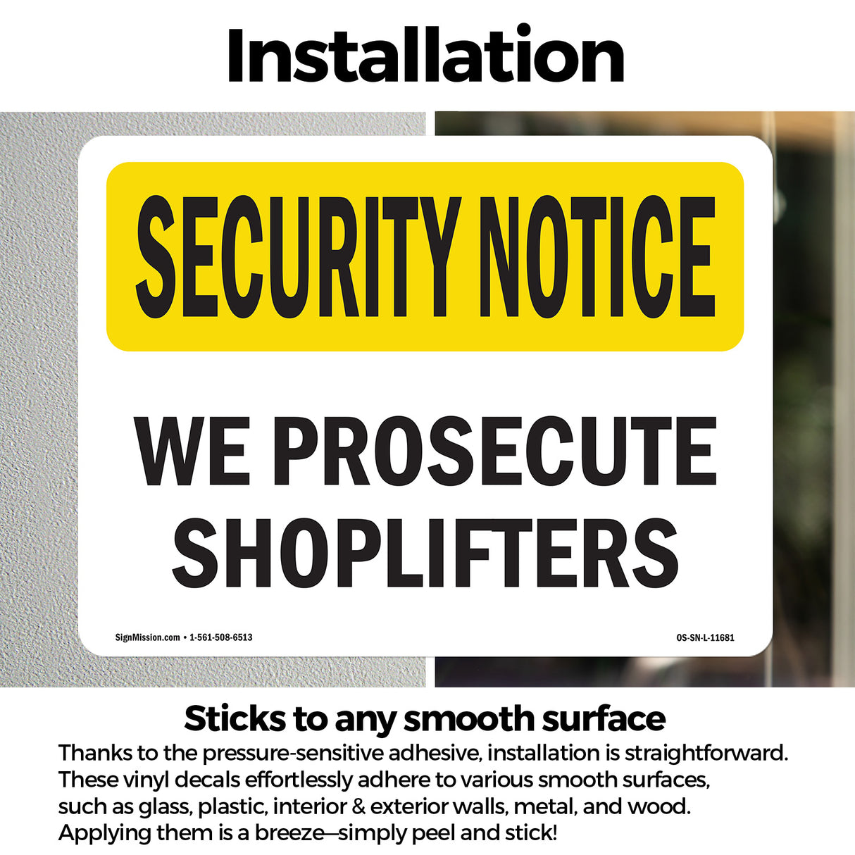 We Prosecute Shoplifters
