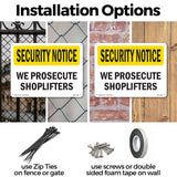 We Prosecute Shoplifters