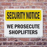 We Prosecute Shoplifters