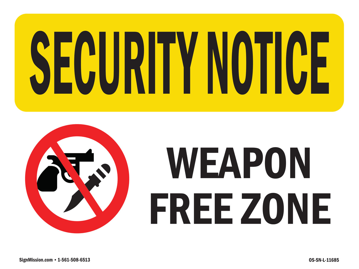 Weapon Free Zone