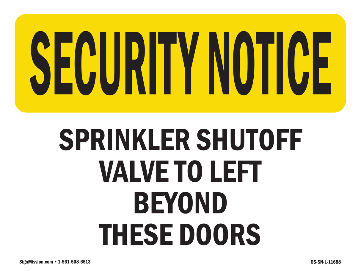 Sprinkler Shutoff Valve To Left