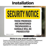 These Premises Are Monitored Trespassers
