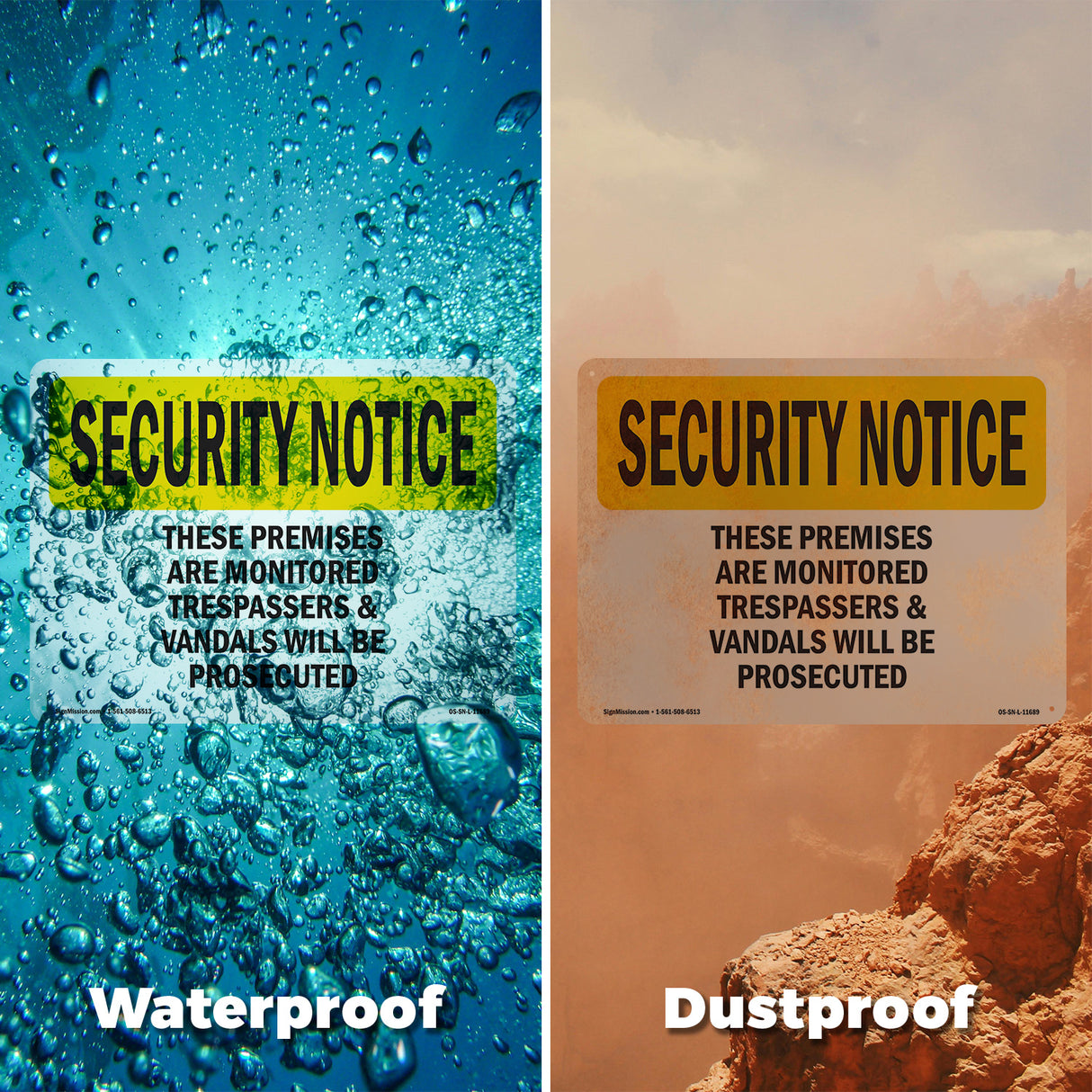 These Premises Are Monitored Trespassers