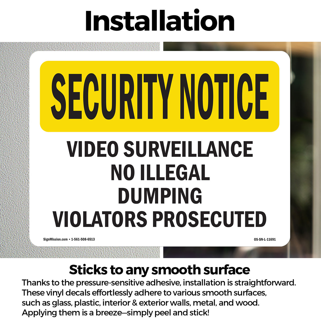 Video Surveillance No Illegal