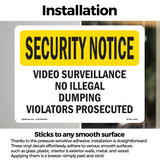Video Surveillance No Illegal