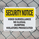 Video Surveillance No Illegal
