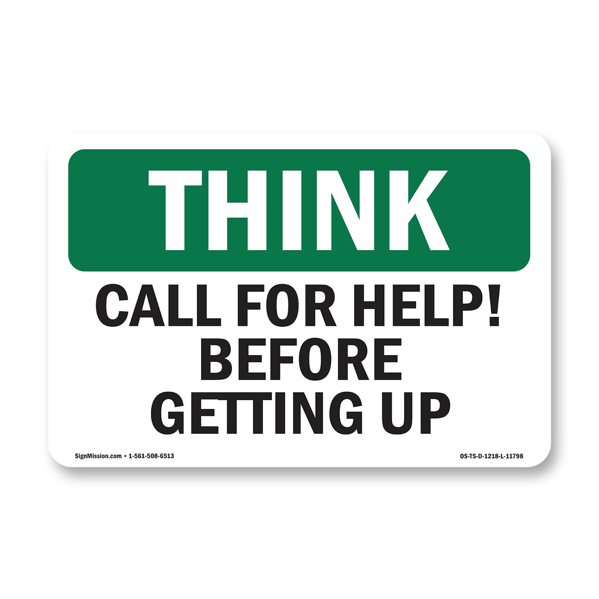 Call For Help Before Getting Up