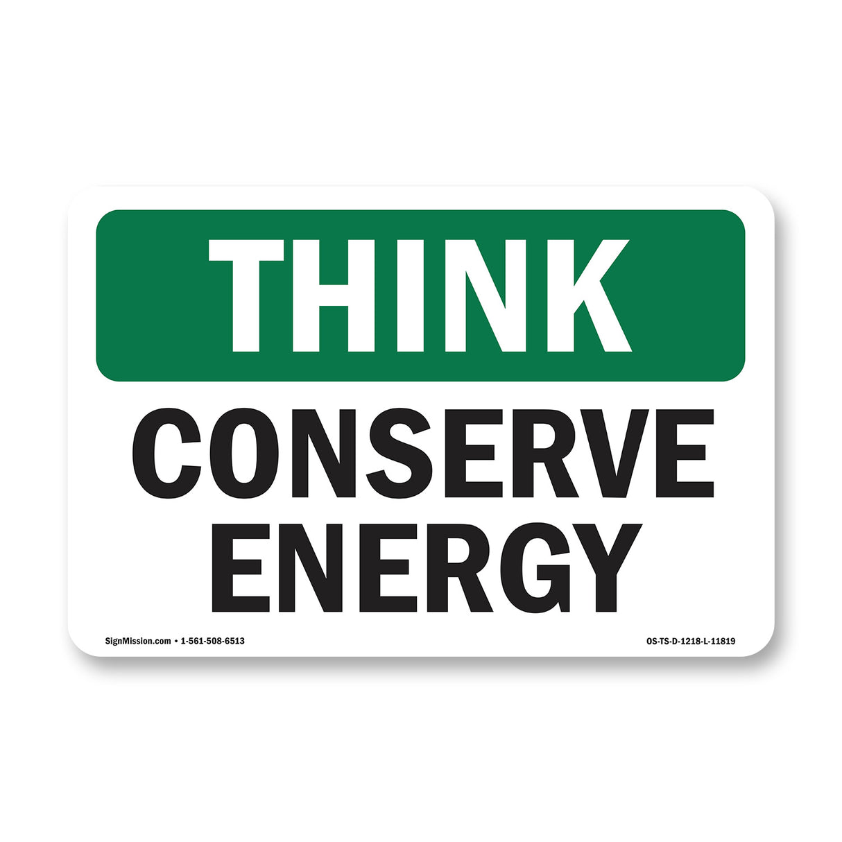 Conserve Energy