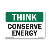 Conserve Energy