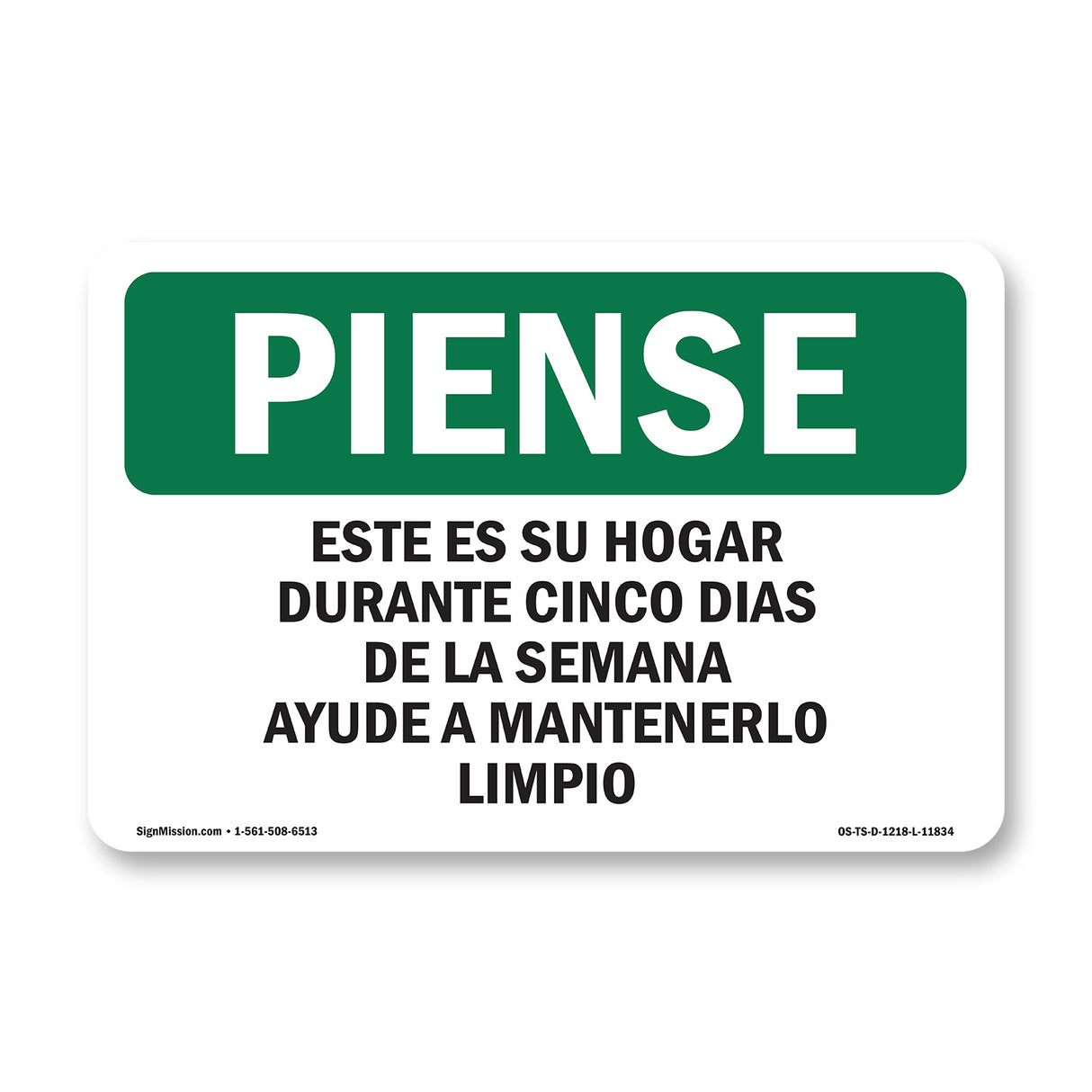 Home Five Days Of The Week Help Keep It Clean