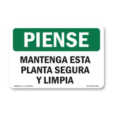 Keep This Plant Safe And Clean Spanish