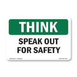 Speak Out For Safety