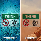 Call Don't Fall With Symbol