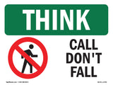 Call Don't Fall With Symbol