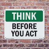 Before You Act