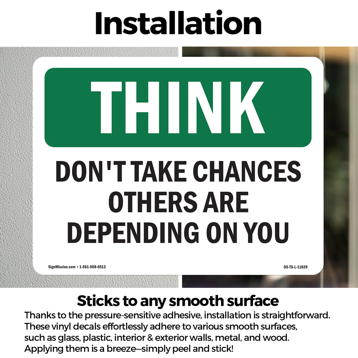 Don't Take Chances Others Depending On You