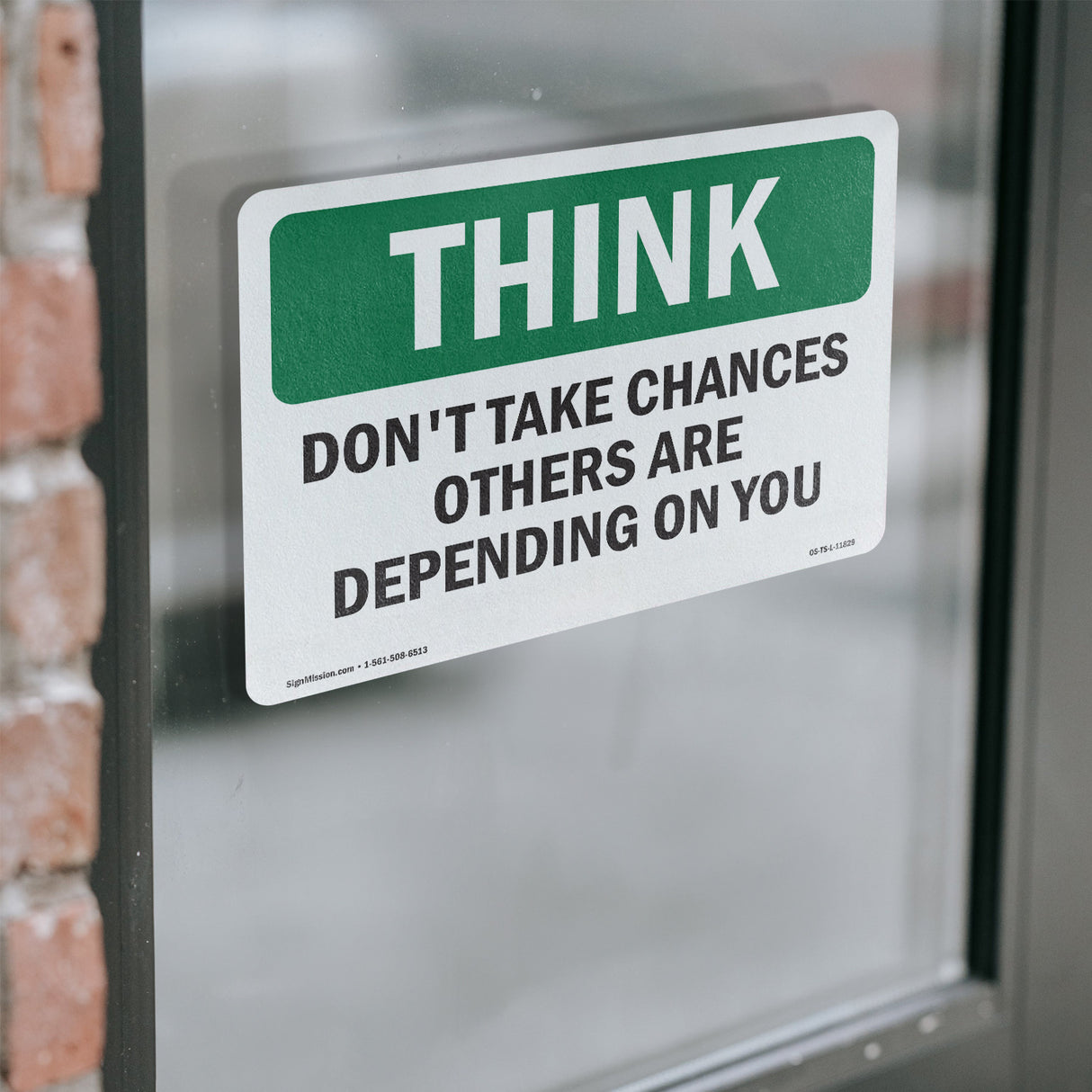 Don't Take Chances Others Depending On You