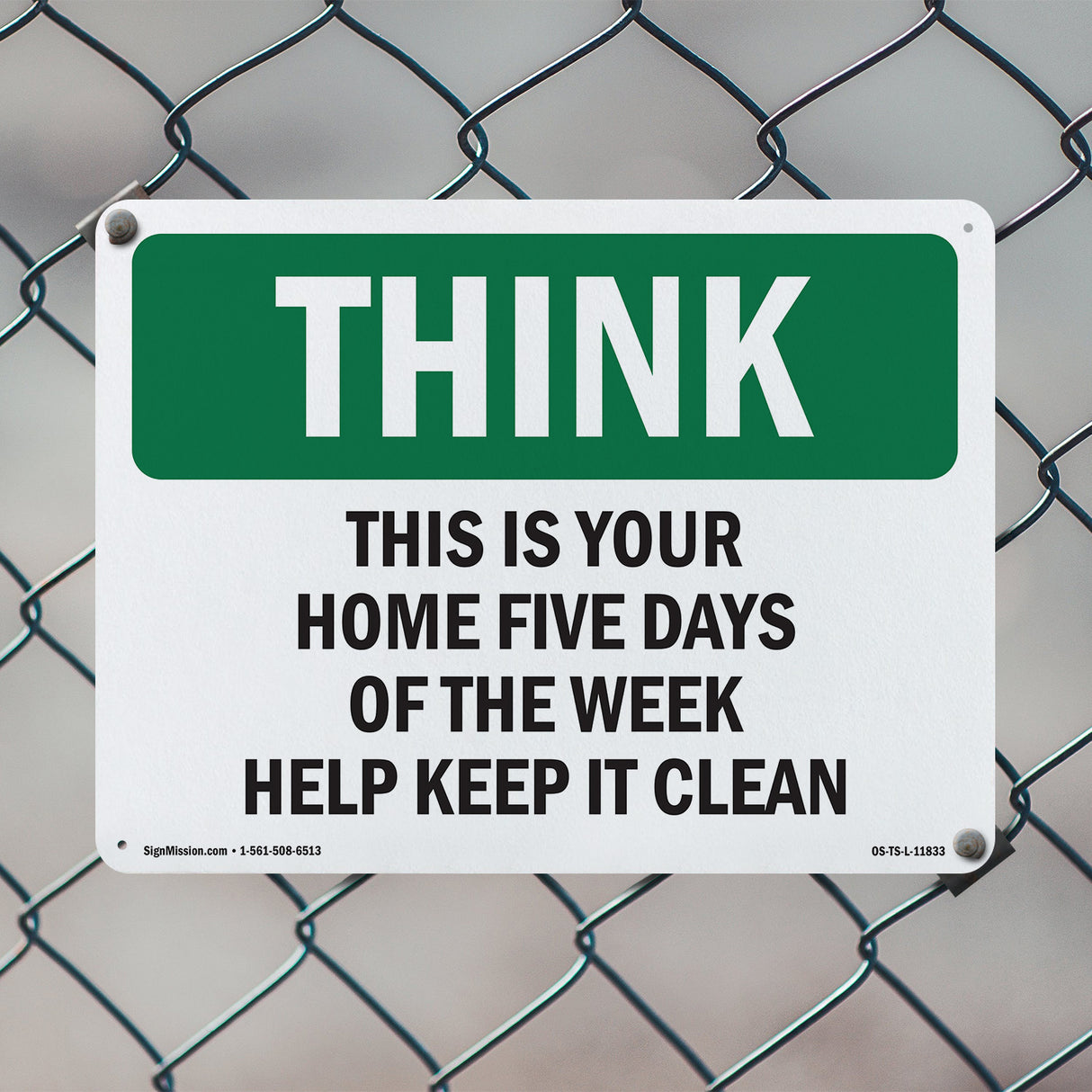 Home Five Days Of The Week Help Keep It Clean