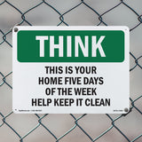 Home Five Days Of The Week Help Keep It Clean