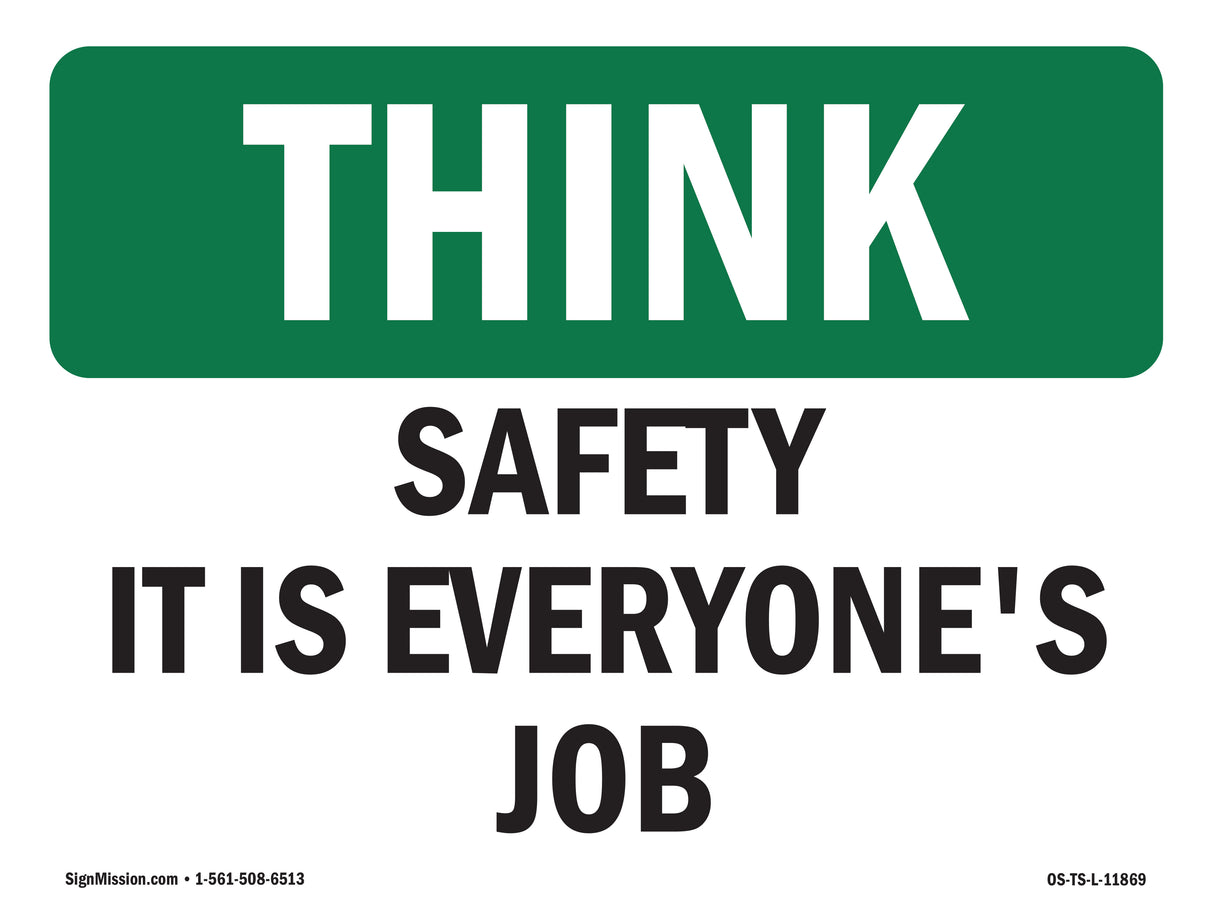 Safety It Is Everyone's Job
