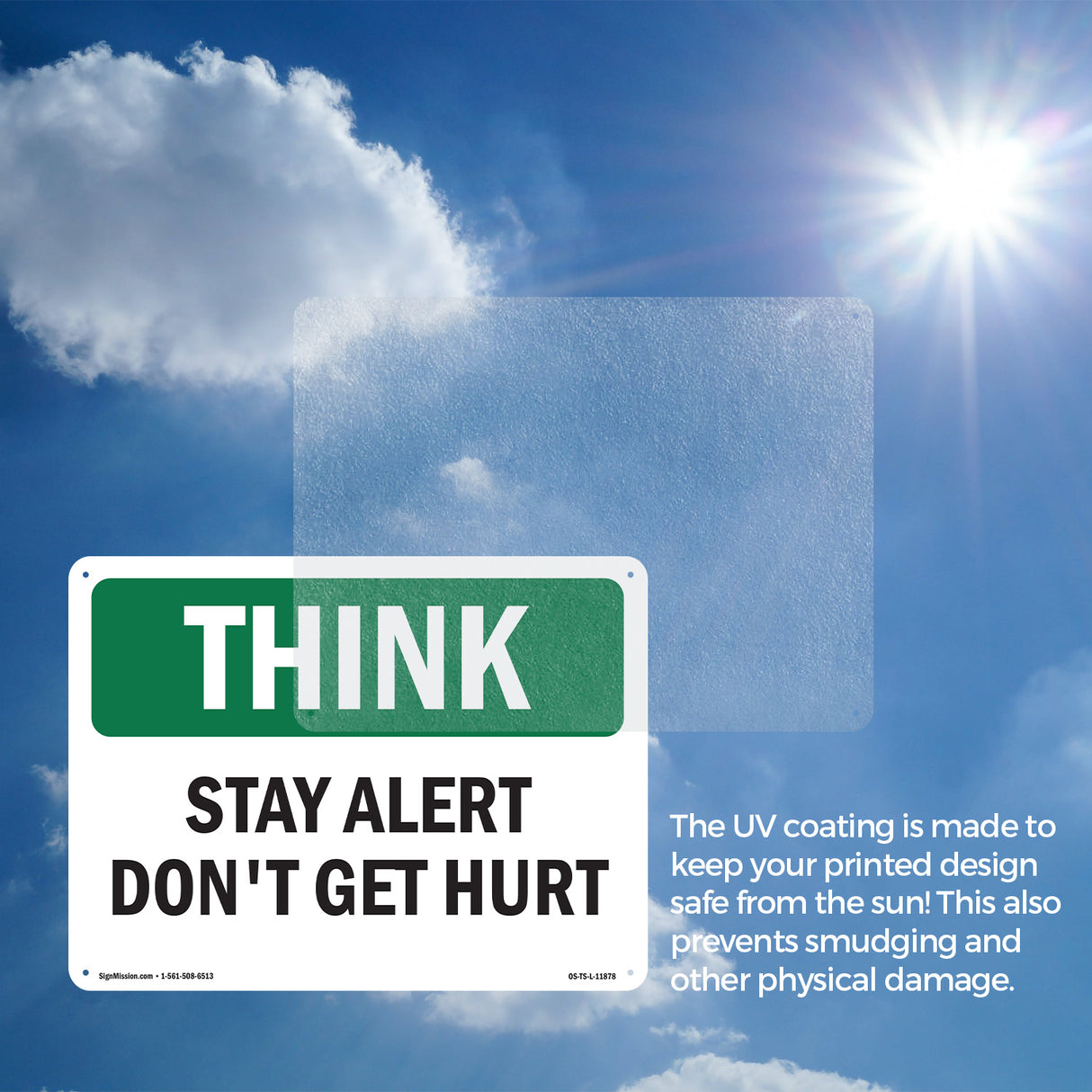 Stay Alert Don't Get Hurt Bilingual