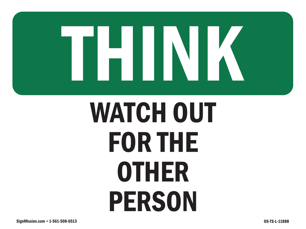 Think Blank Write-On