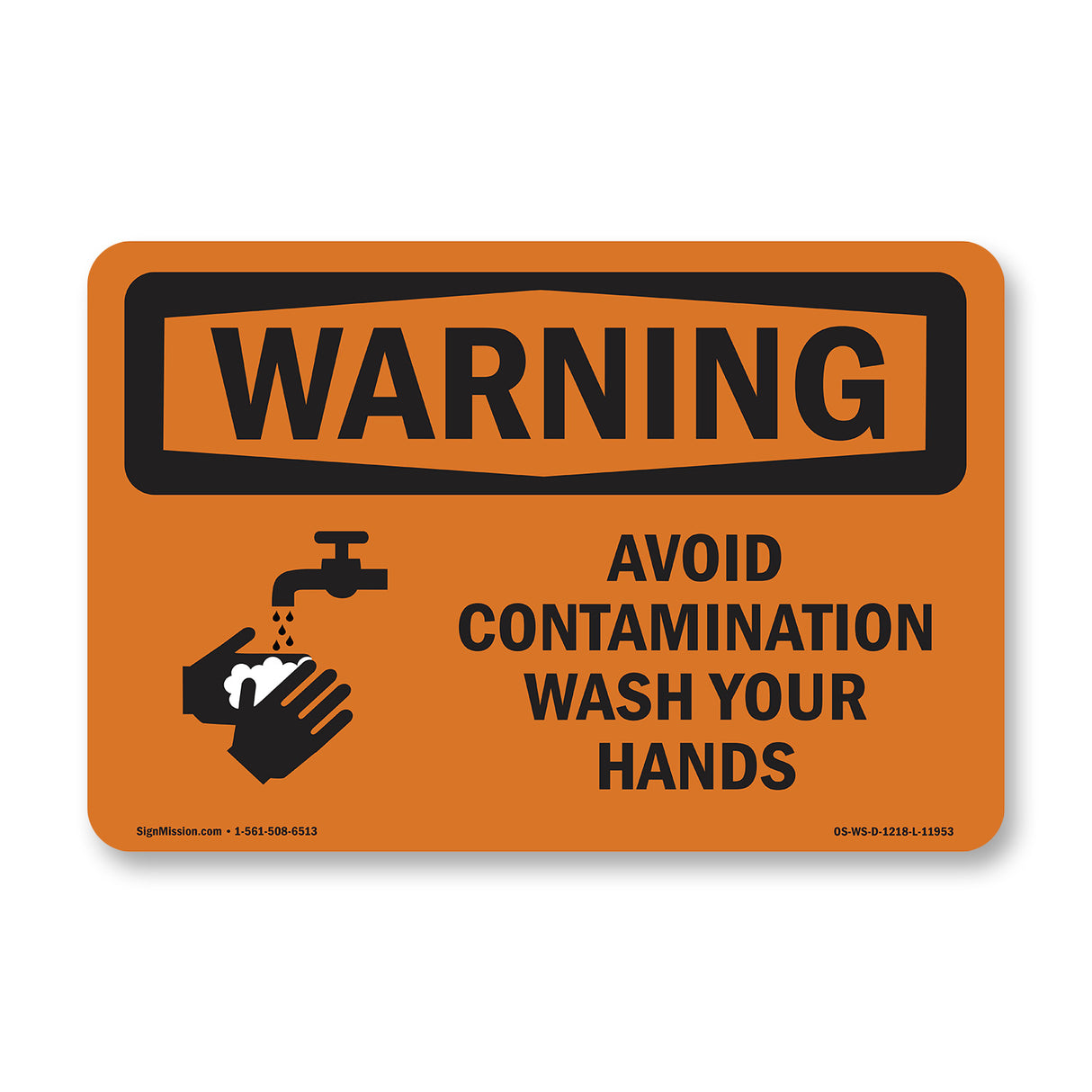 Avoid Contamination Wash Your Hands