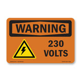 230 Volts With Symbol