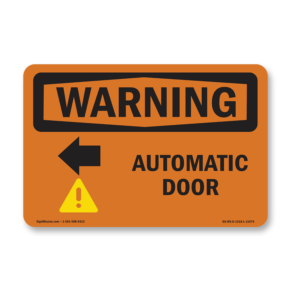 Automatic Door [Left Arrow] With Symbol