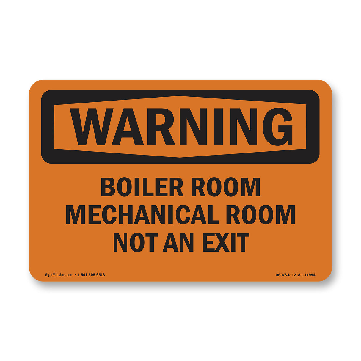 Boiler Room Mechanical Room Not An Exit