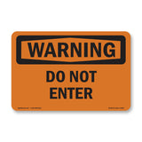 Do Not Enter