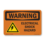 Electrical Shock Hazard With Symbol
