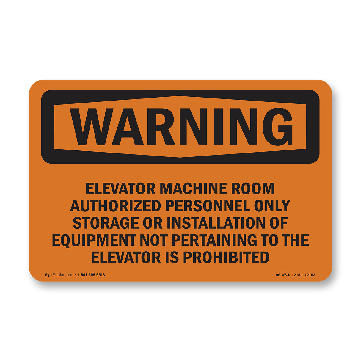 Elevator Machine Room Authorized Personnel