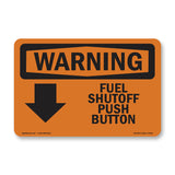 Fuel Shutoff Push Button [Down Arrow] With Symbol