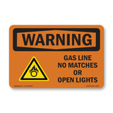Gas Line No Matches Or Open Lights With Symbol