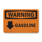 Gasoline [Down Arrow] With Symbol