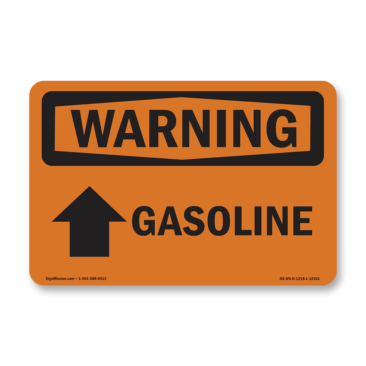 Gasoline [Up Arrow] With Symbol