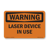 Laser In Use