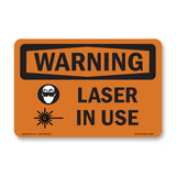 Laser In Use With Symbol