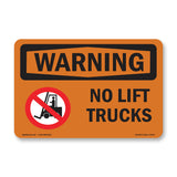 No Lift Trucks With Symbol